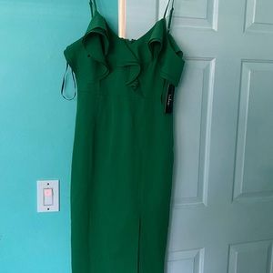 NWT Lulu’s Dress- Green